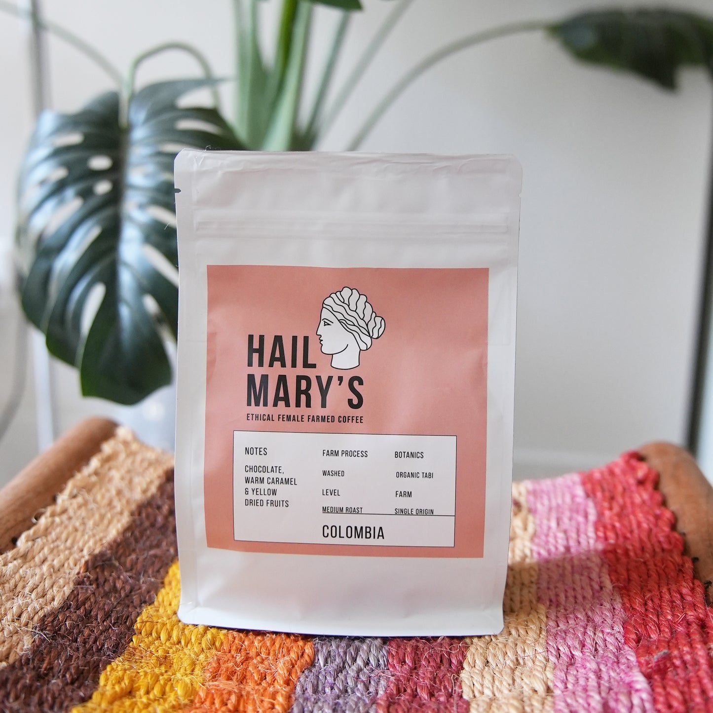 Hail Mary's Coffee Medium Dark Roasted Colombian Single Origin