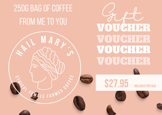 HAIL MARY'S COFFEE VOUCHER